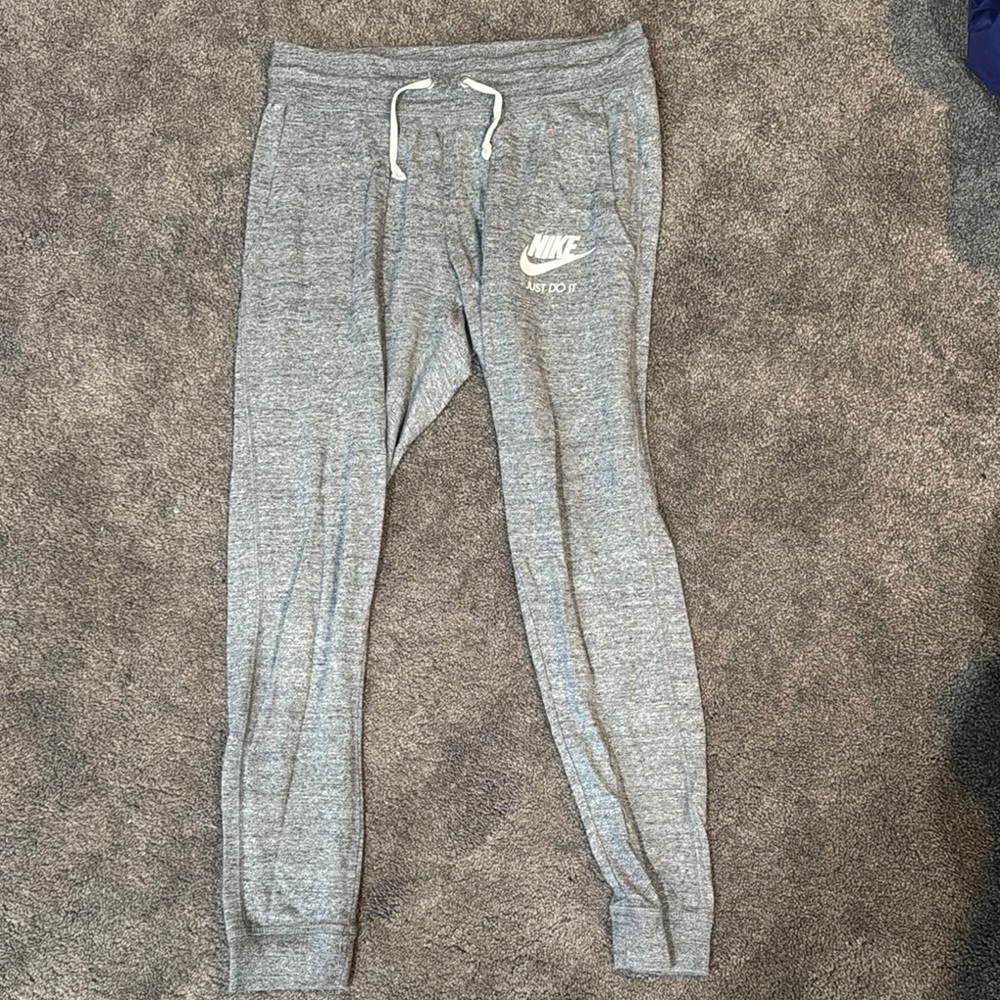 Nike Gray Sweatpants Tapered Joggers